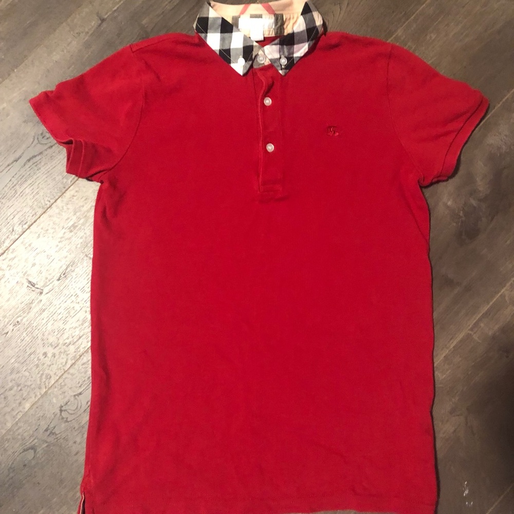 Burberry kids polo shirt